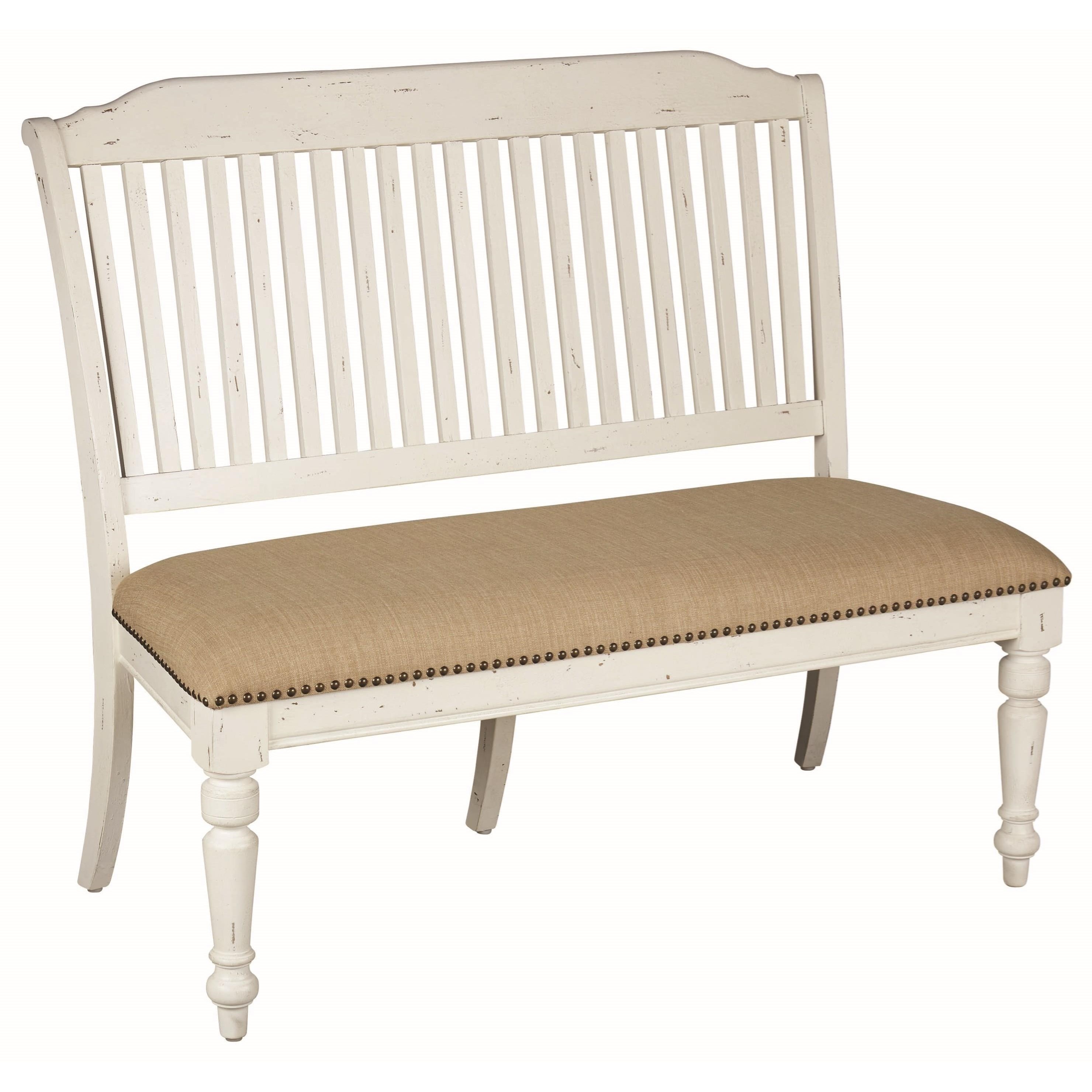 Coaster Simpson Upholstered Dining Bench With Nailhead Trim