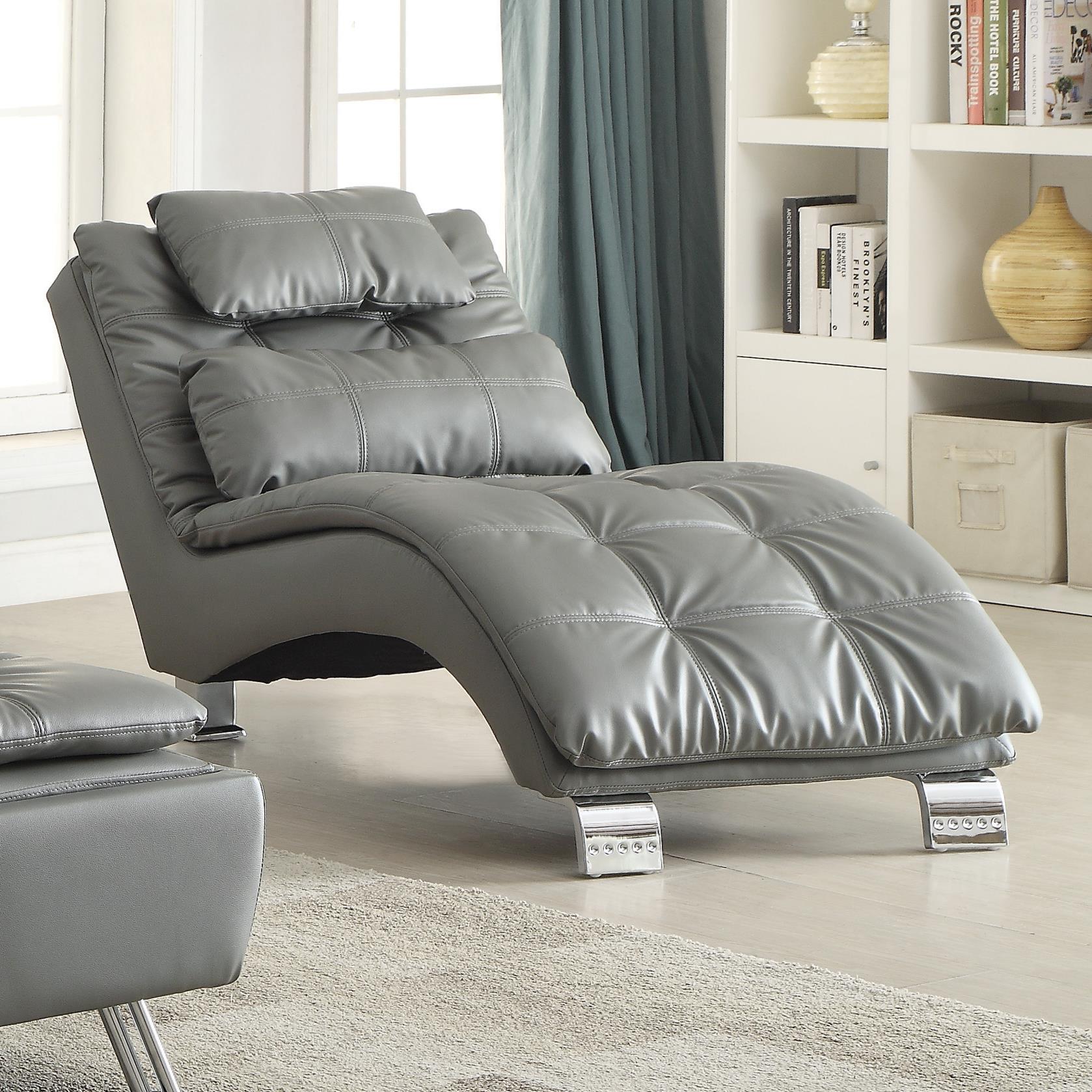 Coaster Dilleston 550029 Casual Contemporary Living Room Chaise
