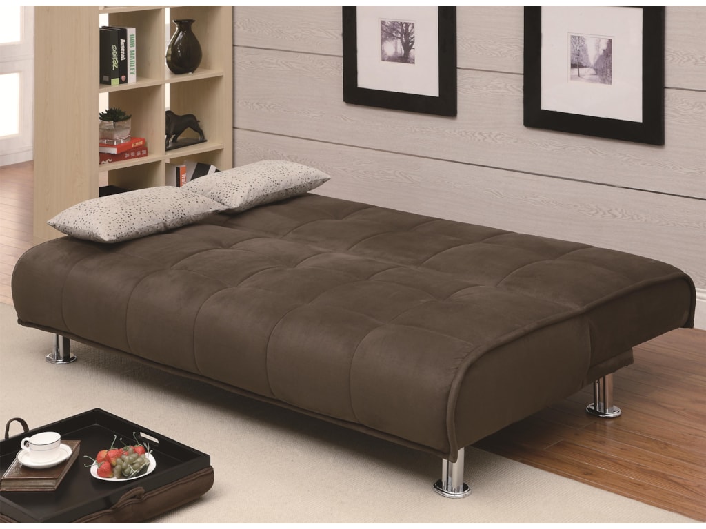 Coaster Sofa Beds And Futons Transitional Styled Futon Value