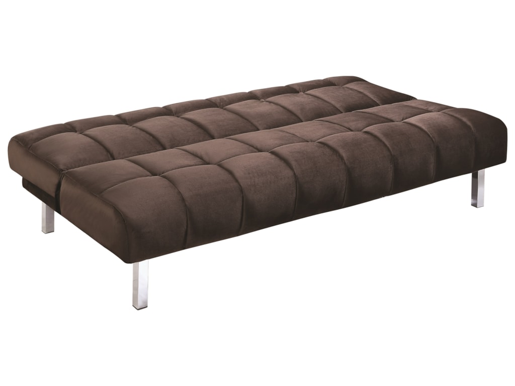 Sofa Beds And Futons Contemporary Bed With Channeled Design By Coaster At Dunk Bright Furniture