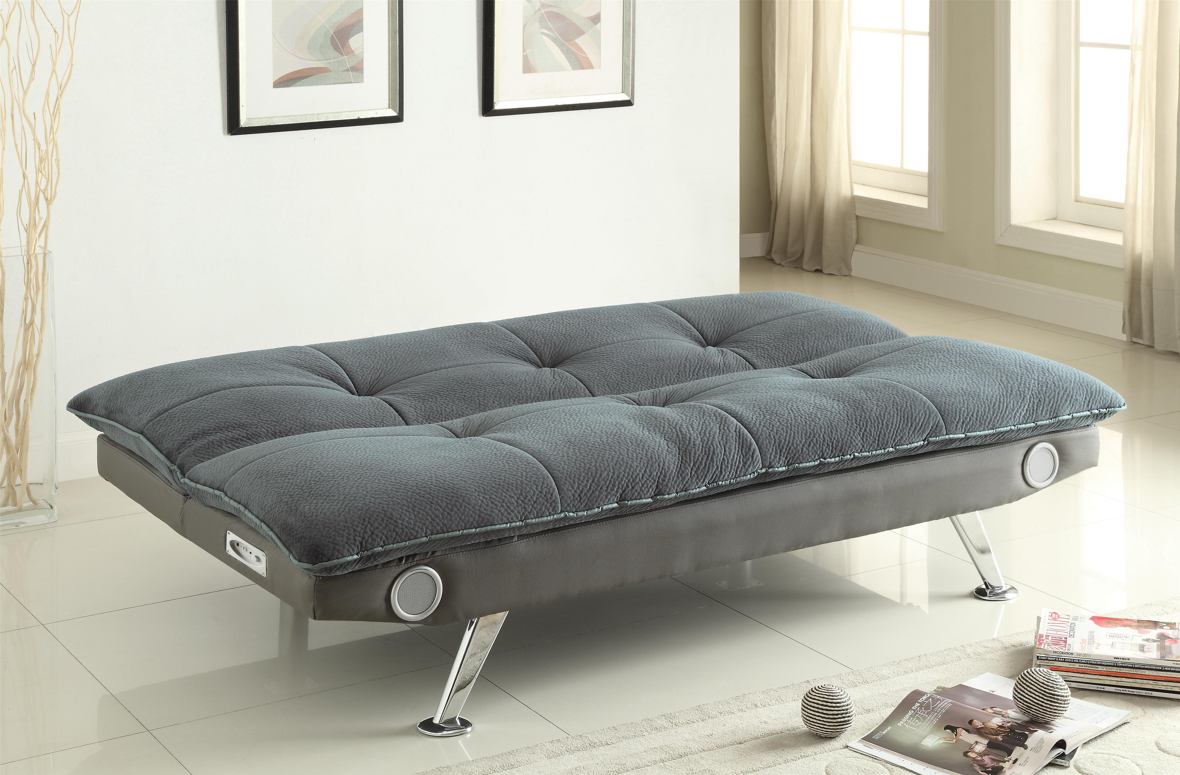 Coaster Sofa Beds And Futons Sofa Bed With Built In Bluetooth