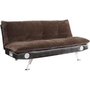 Coaster Sofa Beds And Futons Sofa Bed With Built In Bluetooth Speakers Prime Brothers Furniture Futons