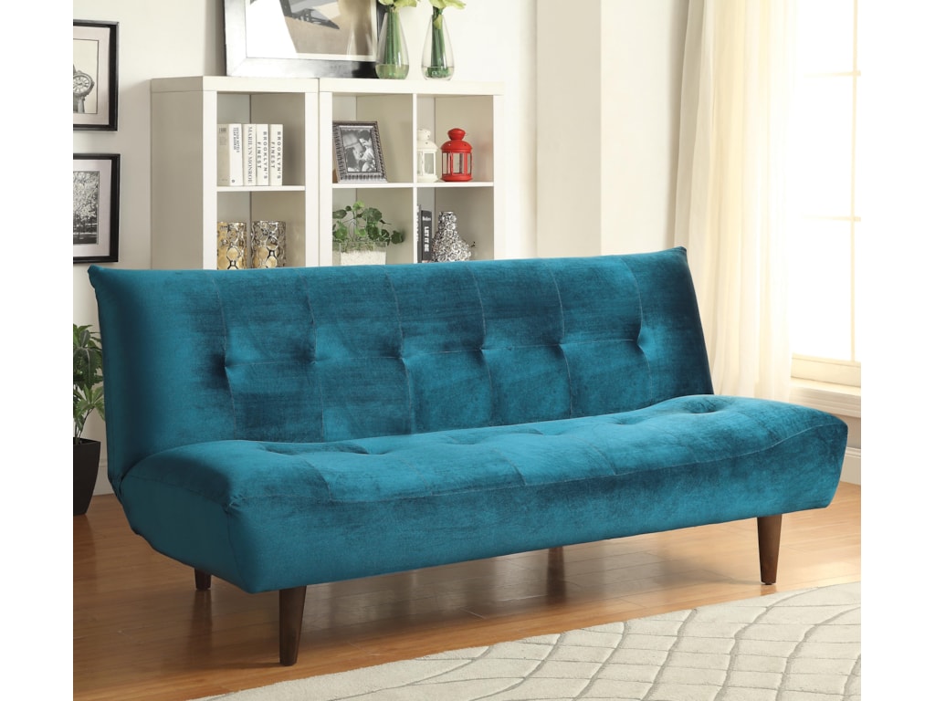 Coaster Sofa Beds And Futons Teal Velvet Bed With Solid Wood Coaster Sofa Beds And Futonssofa Bed