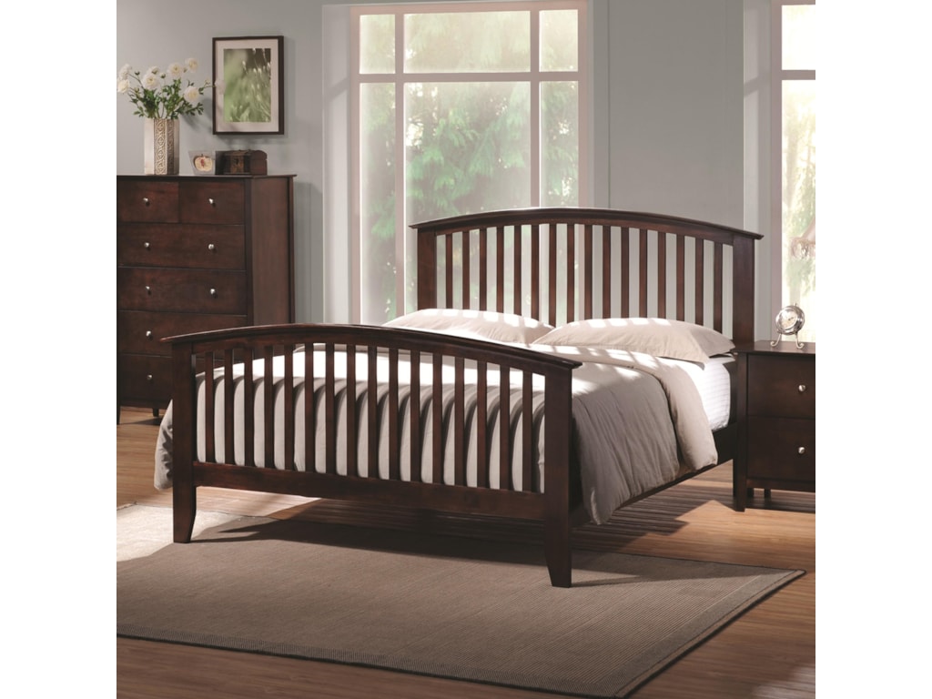 Coaster TiaQueen Headboard & Footboard Bed