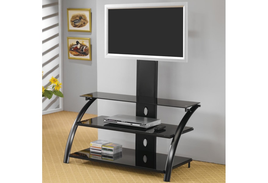 Coaster Tv Stands Casual Contemporary Metal Media Console With Coaster Tv Stands Casual Contemporary
