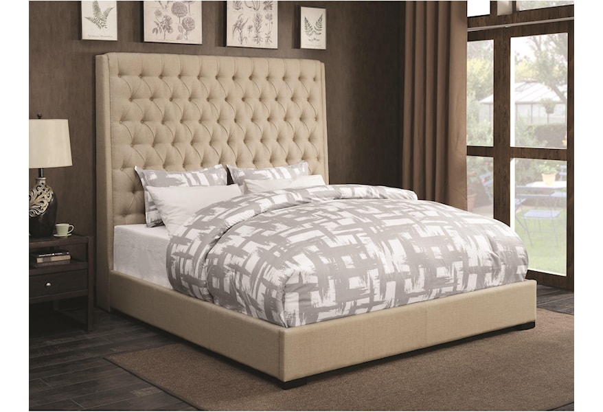 Coaster Upholstered Beds 300722kw Upholstered California King Bed