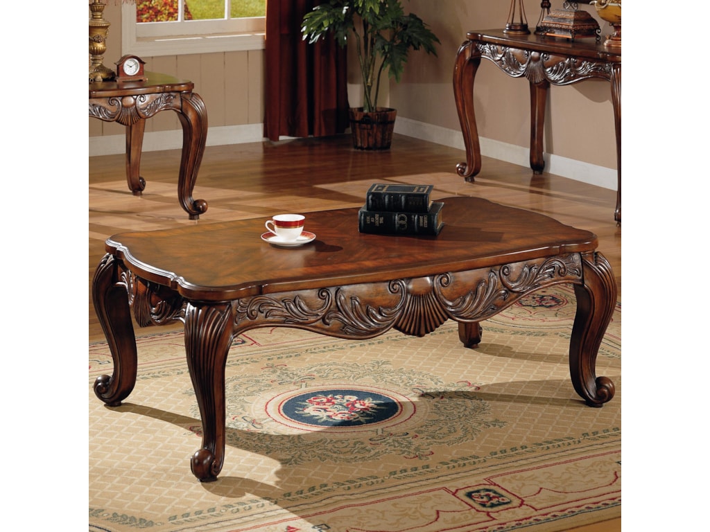 Coaster Venice 700468 Traditional Rectangular Tail Table Dunk Venice Traditional Rectangular Tail Table By Coaster