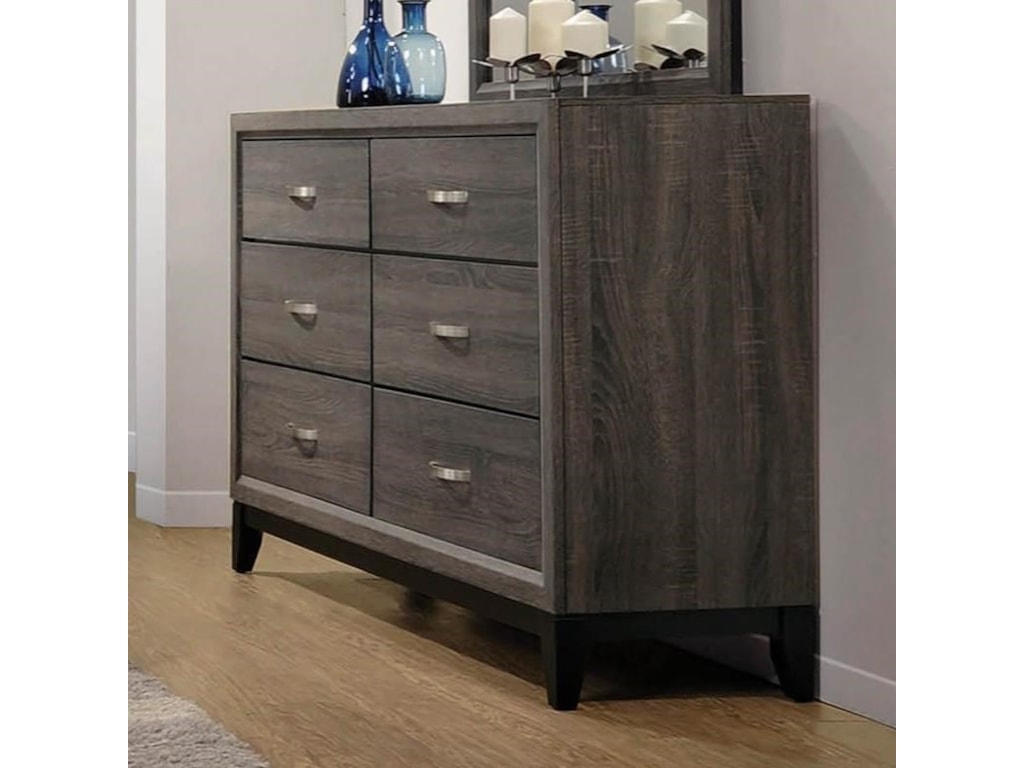 Watson Contemporary Dresser With 6 Drawers By Coaster At Value City Furniture Watson Contemporary Dresser With 6 Drawers By Coaster At Value City Furniture