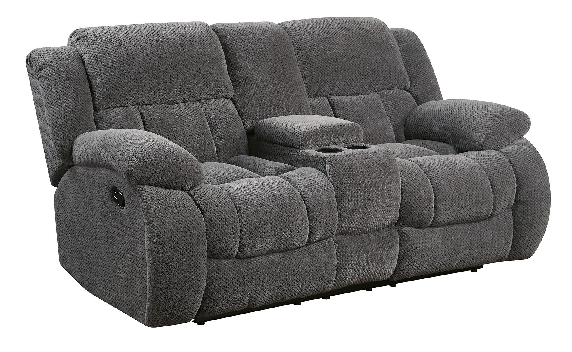 Coaster Weissman 601922 Motion Loveseat | Northeast ...