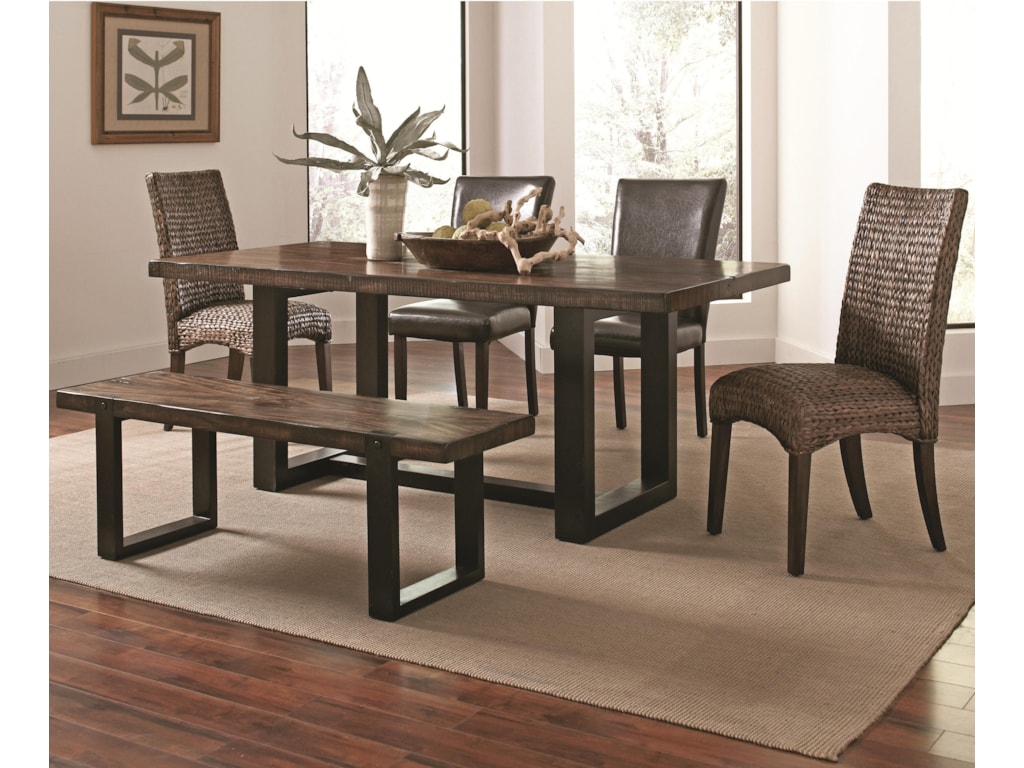 Coaster Westbrook Dining Casual Rustic 6 Piece Mix And Match Coaster Westbrook Dining Casual Rustic 6 Piece Mix And Match