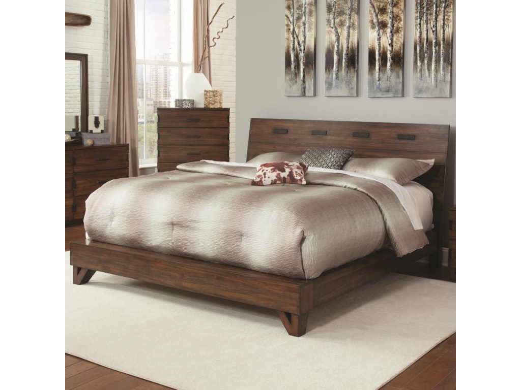 Bedroom Furniture Yorkshire coaster yorkshire rustic queen bed with contemporary design - dunk Bedroom Furniture Yorkshire coaster yorkshire rustic queen bed with contemporary design - dunk