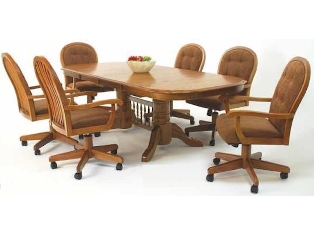 Cochrane Clic Oak Table W 2 18 Self Storage Leaves Westrich Clic Oak Table W 2 18 Self Storage Leaves By Cochrane