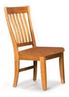 Cochrane Classic Thresher Side Chair Wood Seat Westrich Furniture Appliances Dining Side Chairs