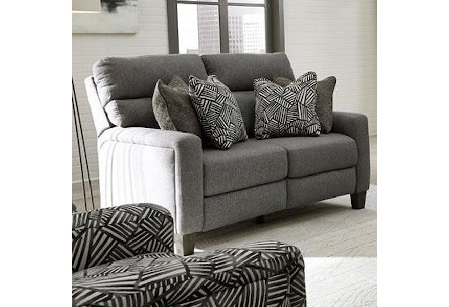 Southern Motion Mt Vernon 686 52p Transitional Power Headrest Loveseat With Pillows And Usb Port Pilgrim Furniture City Reclining Loveseats