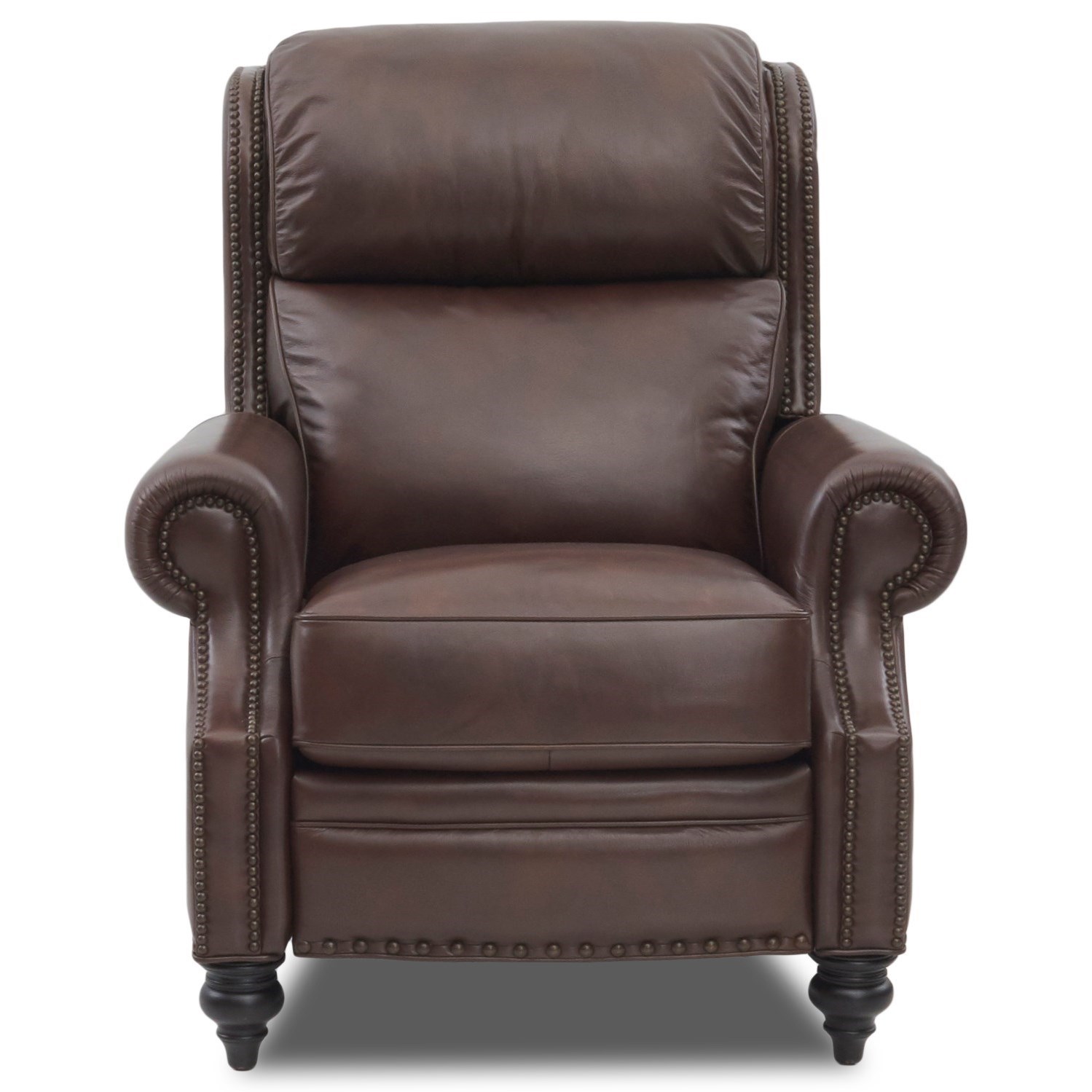 Comfort Design Classic Traditional Power High Leg Leather Recliner