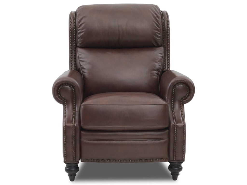 Comfort Design Classic Traditional Power High Leg Leather Recliner