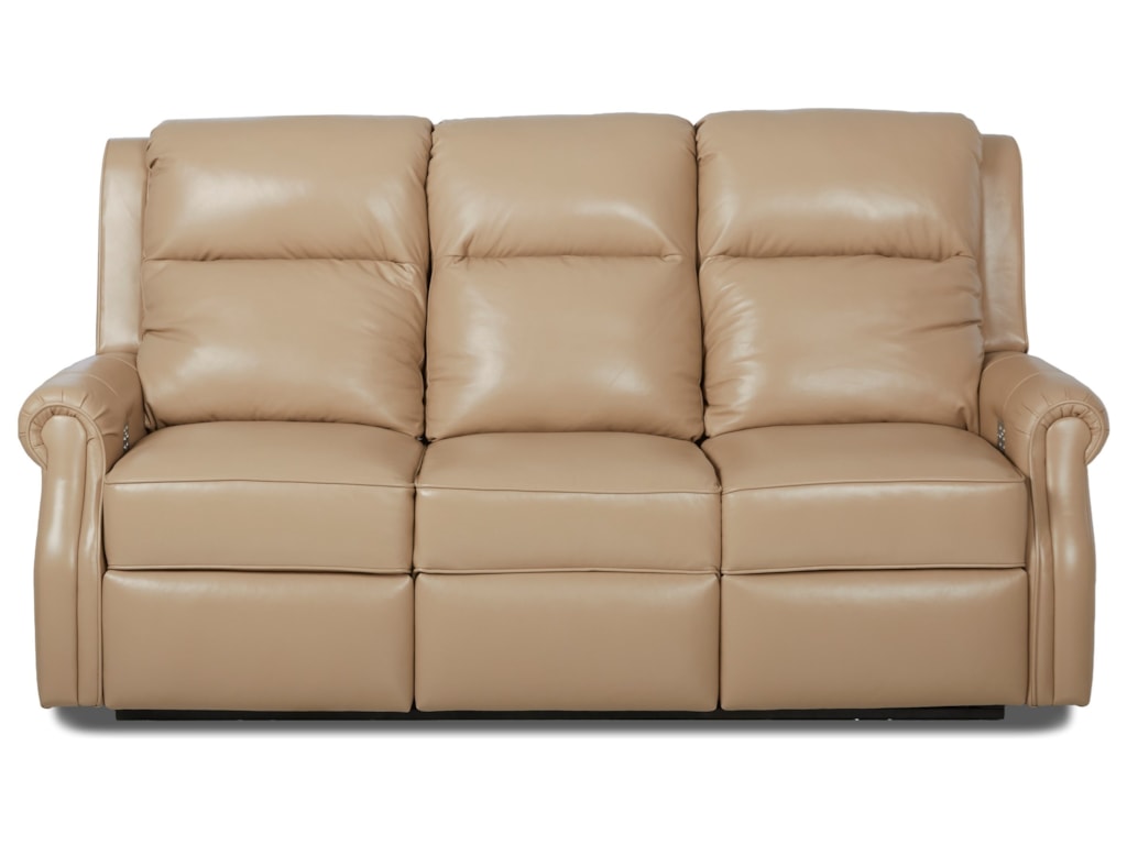 Comfort Design Jamestown Reclining Sofa With Headrest Comfort Design Jamestown Reclining Sofa W Pwr Head And Lumbar