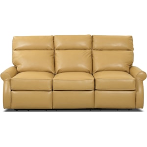 Comfort Design Leslie II Reclining Sofa With Inside Handle Release | Stuckey Furniture | Reclining Sofa