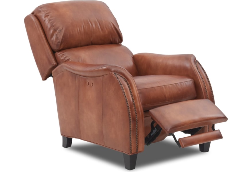 Comfort Design Spirit Transitional Power High Leg Leather Recliner