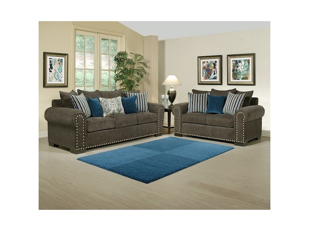 Comfort Industries Razor S Gy Traditional Sofa With Rolled Comfort Industries Razorsofa