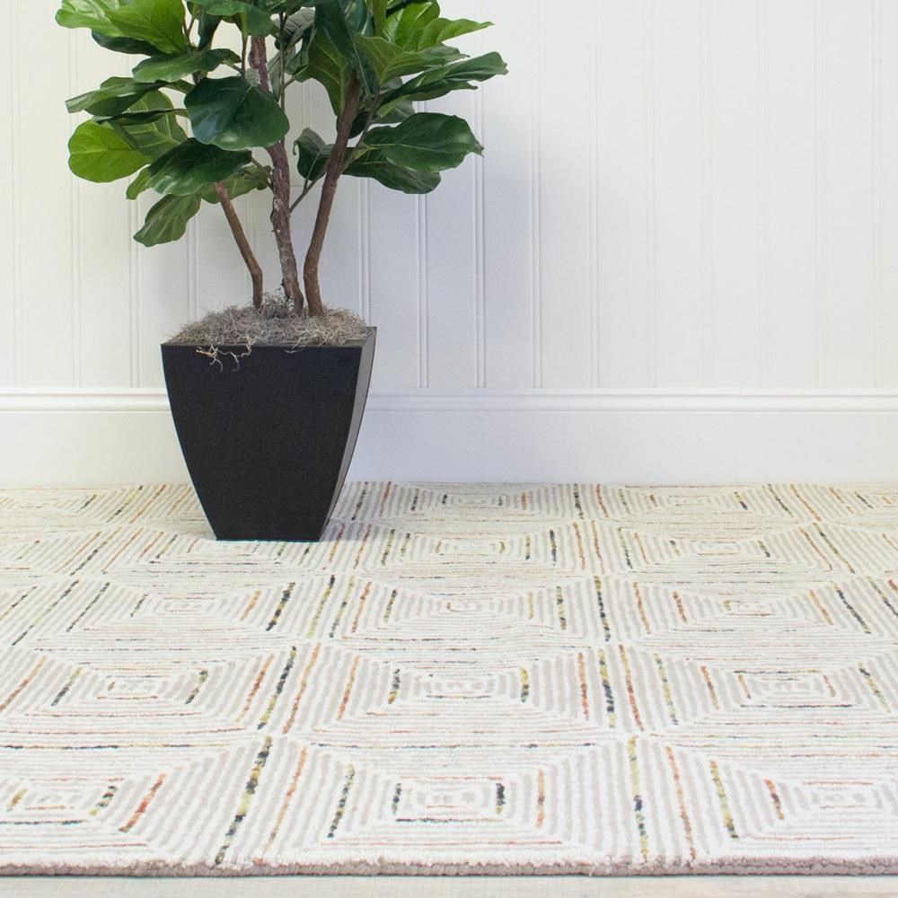 Company C Rugs SprintzCOMPC Diamond Stripe Multi 5'6"x8'6"