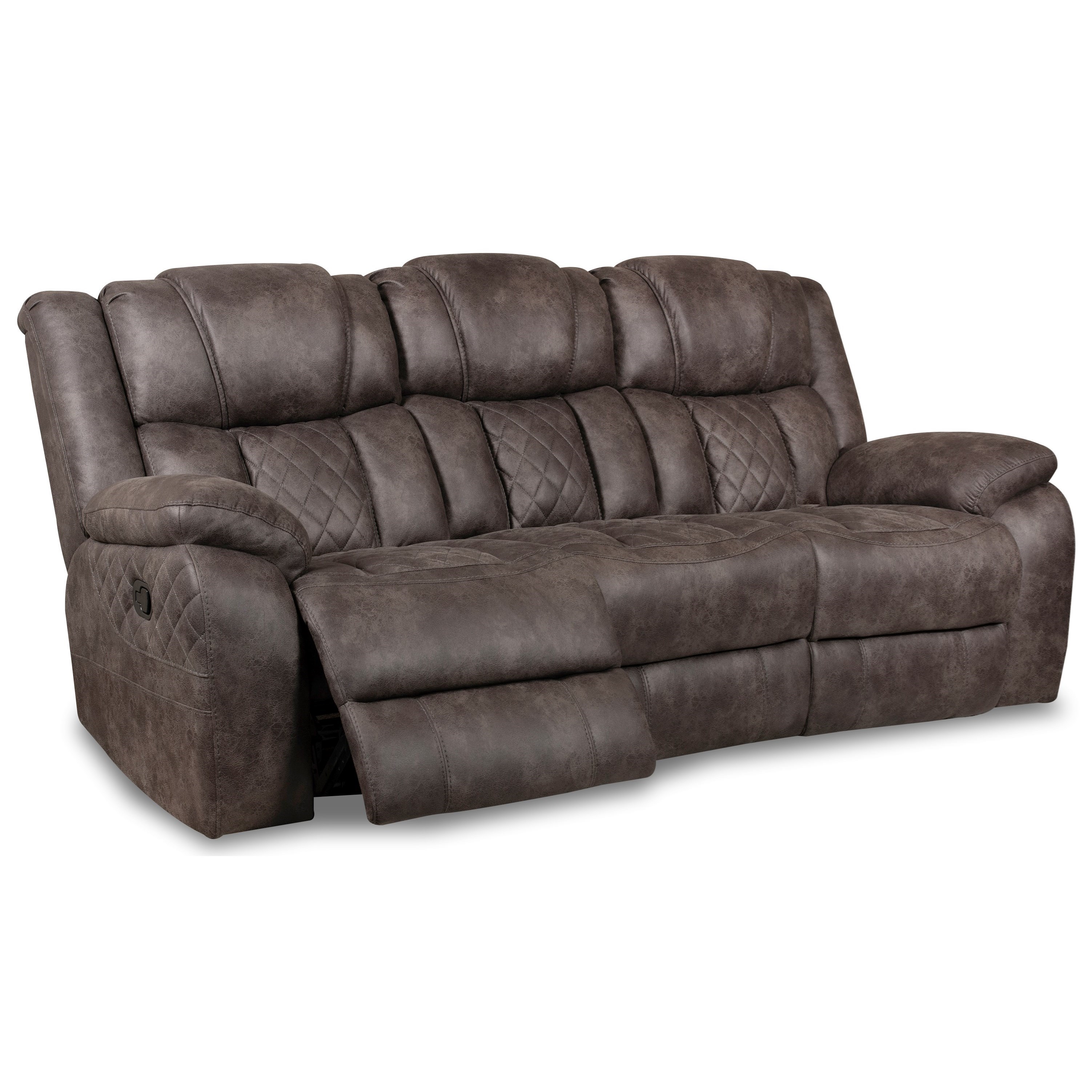 Corinthian 34803 Casual Reclining Sofa Wilcox Furniture