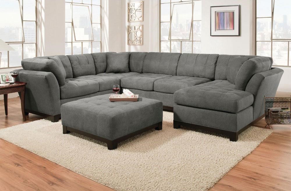 Corinthian Loxley CORIGRP52BRSFSECTIONAL Charcoal Right Side Facing