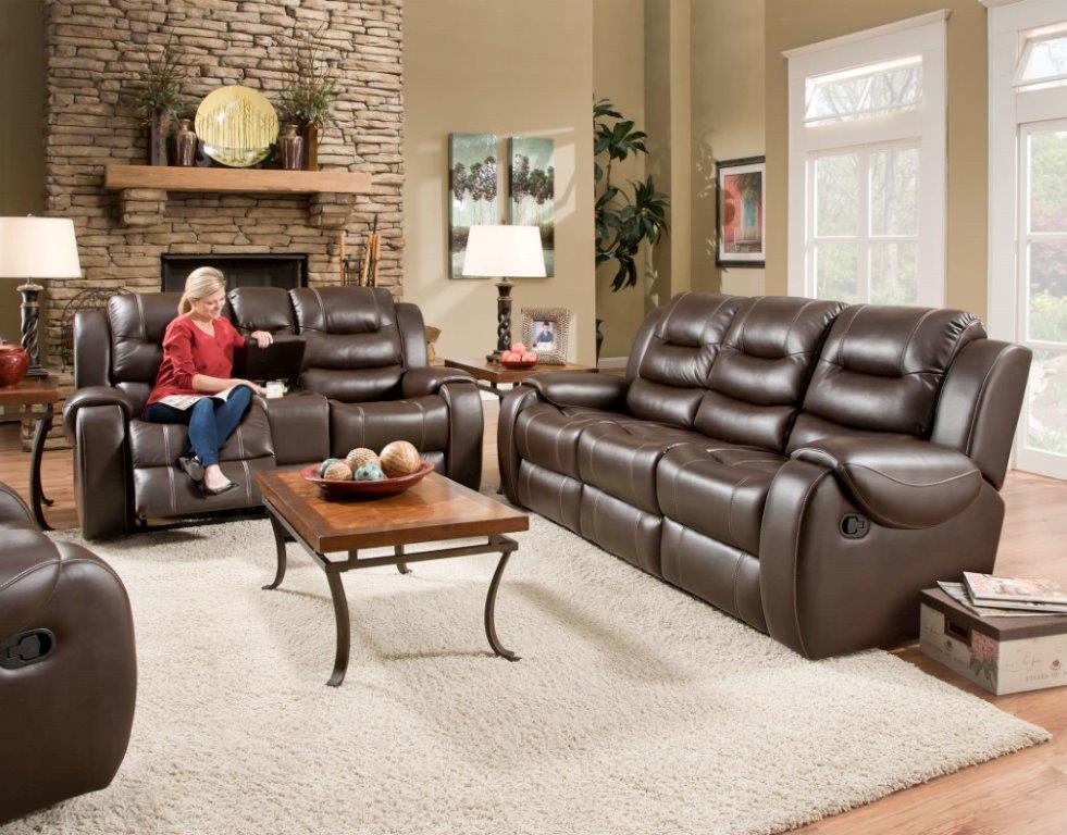 Madison Reclining Sofa With 2 Reclining Seats Belfort Furniture Reclining Sofas