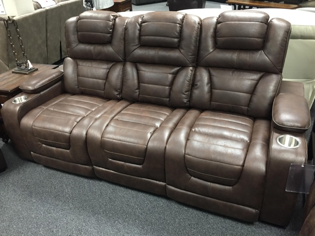 73901 Power Headrest Recline Sofa