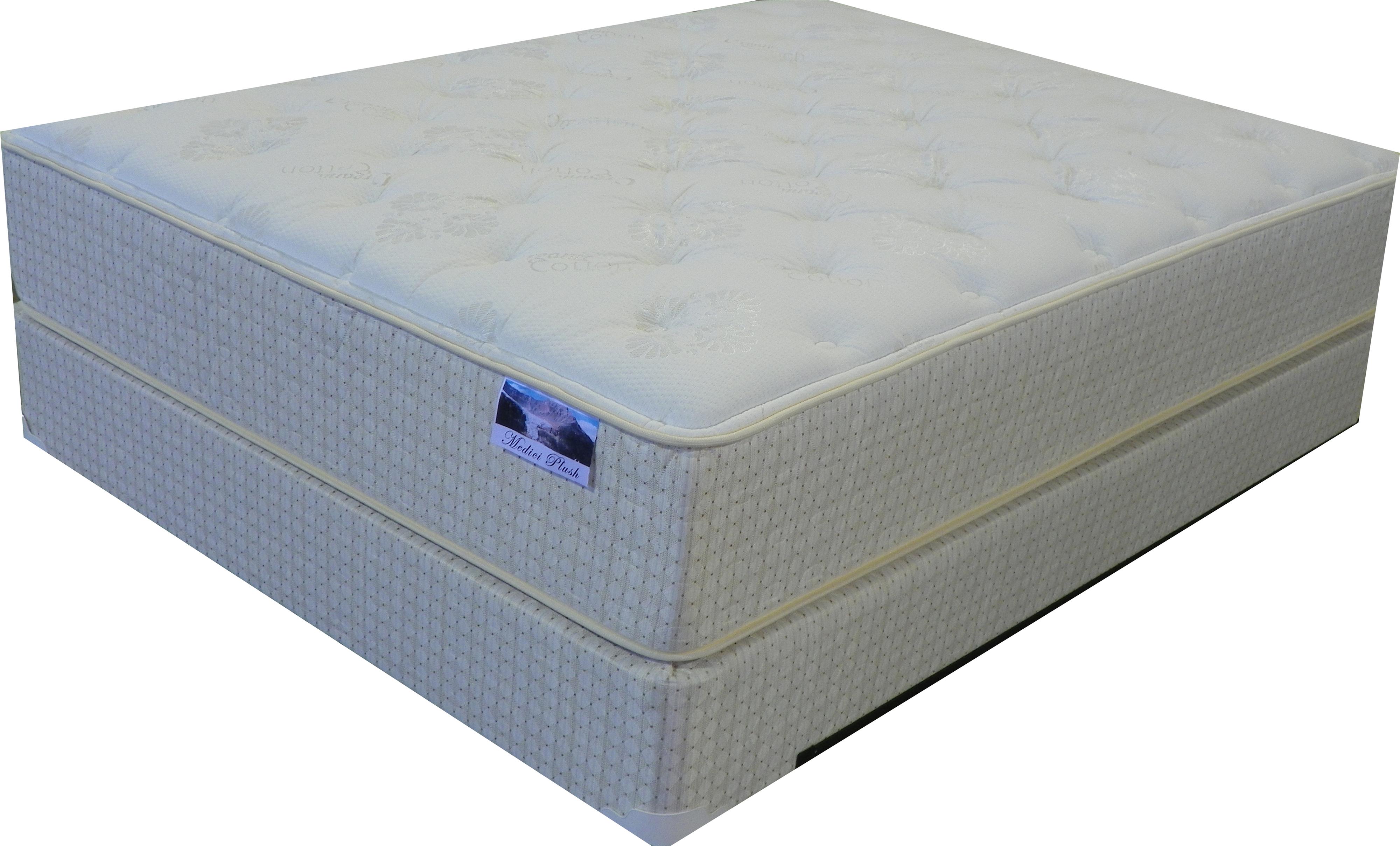 Corsicana Medici Queen Plush Mattress And Box Spring Sparks
