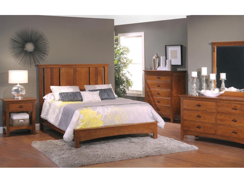 Country View Woodworking Great Lakes Beveled Edge Vertical Dresser