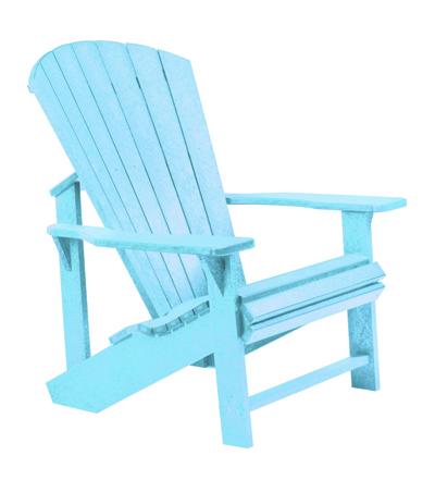 C R Plastic Products Generation Line C01 11 Adirondack Chair Dunk Bright Furniture Outdoor Chairs