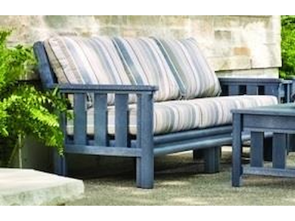 Stratford Outdoor Sofa By C R Plastic Products At Dunk Bright Furniture