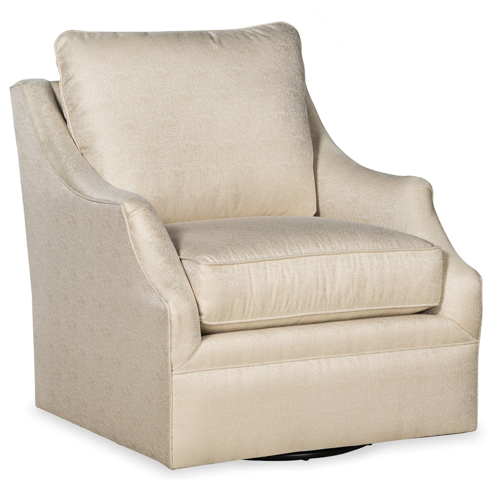 Craftmaster 097010 Transitional Swivel Chair Turk Furniture
