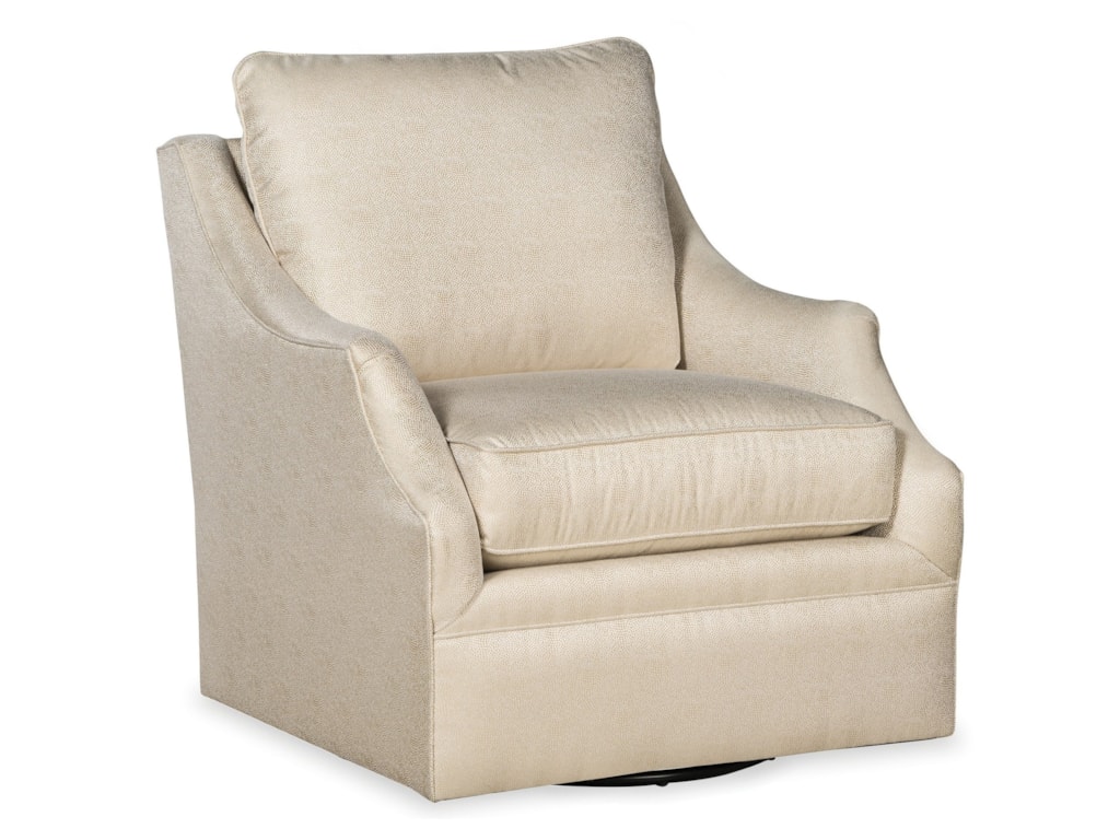 Craftmaster 097010 Transitional Swivel Chair Turk Furniture