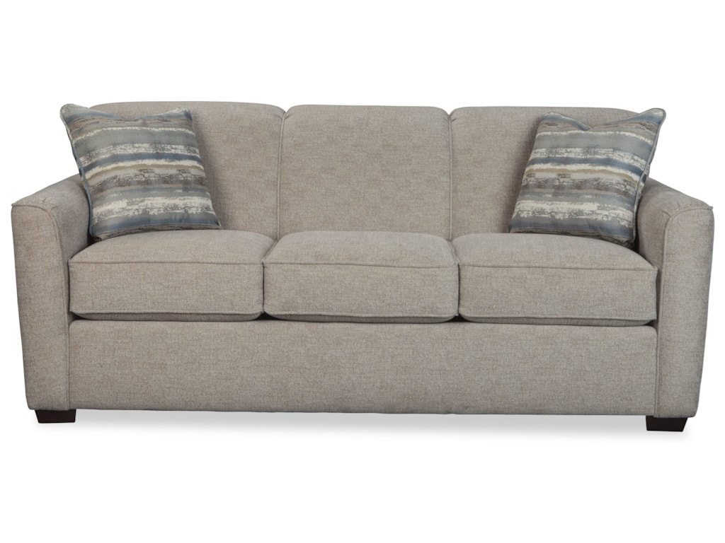 Craftmaster 7255sleeper sofa w memory foam mattress