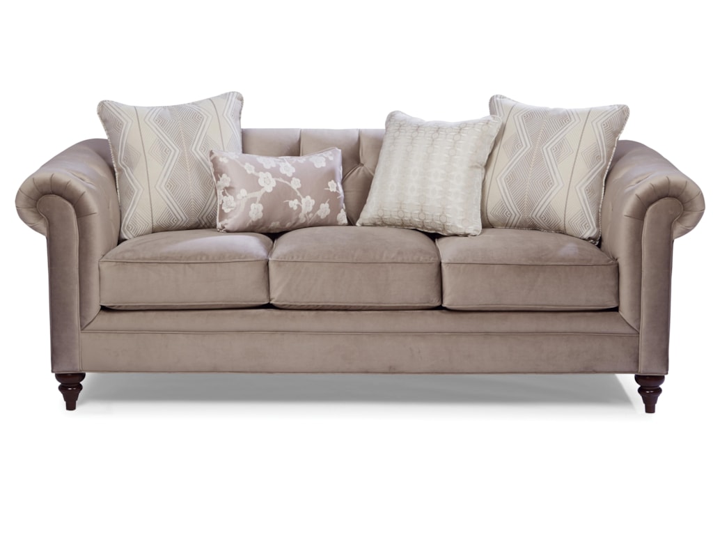 Craftmaster 7433 Traditional Chesterfield Sofa Belfort Furniture Craftmaster 7433 Traditional Chesterfield Sofa Belfort Furniture Sofas
