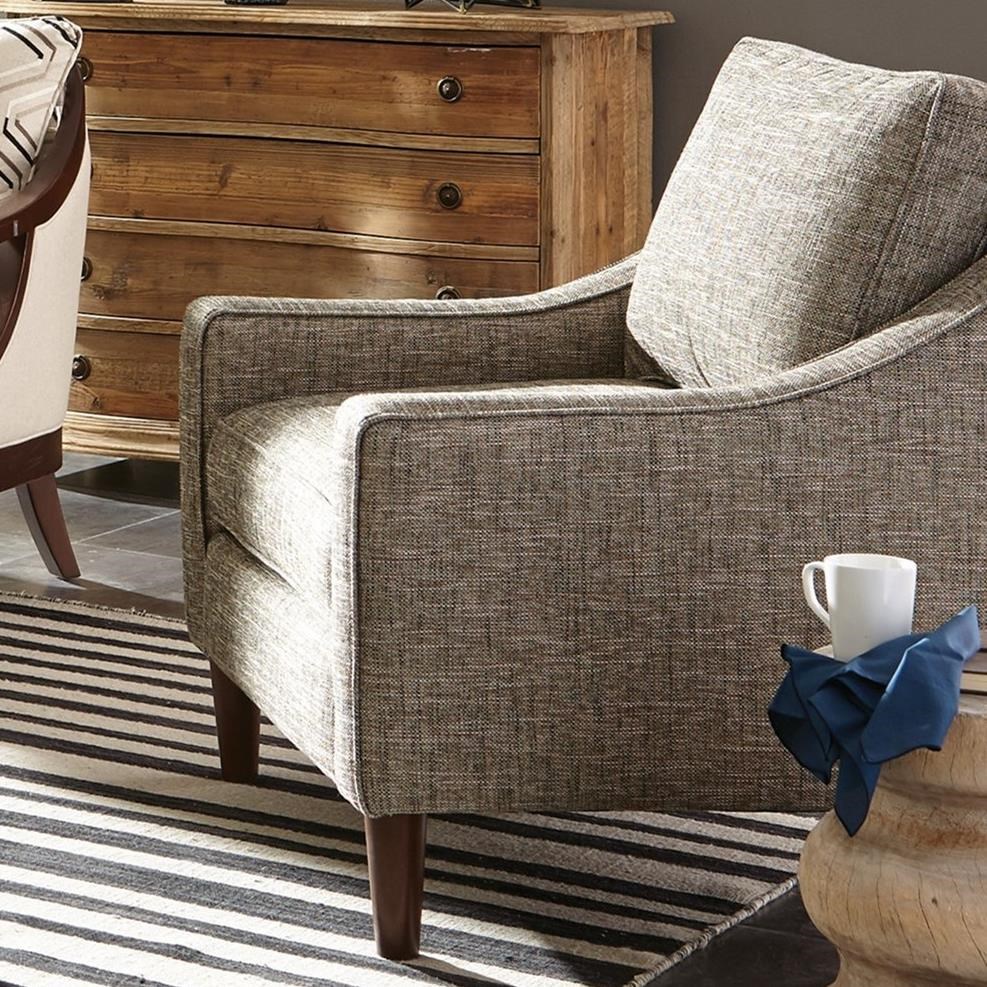 Craftmaster 7696 769610 Casual Chair With Track Arms And Conical