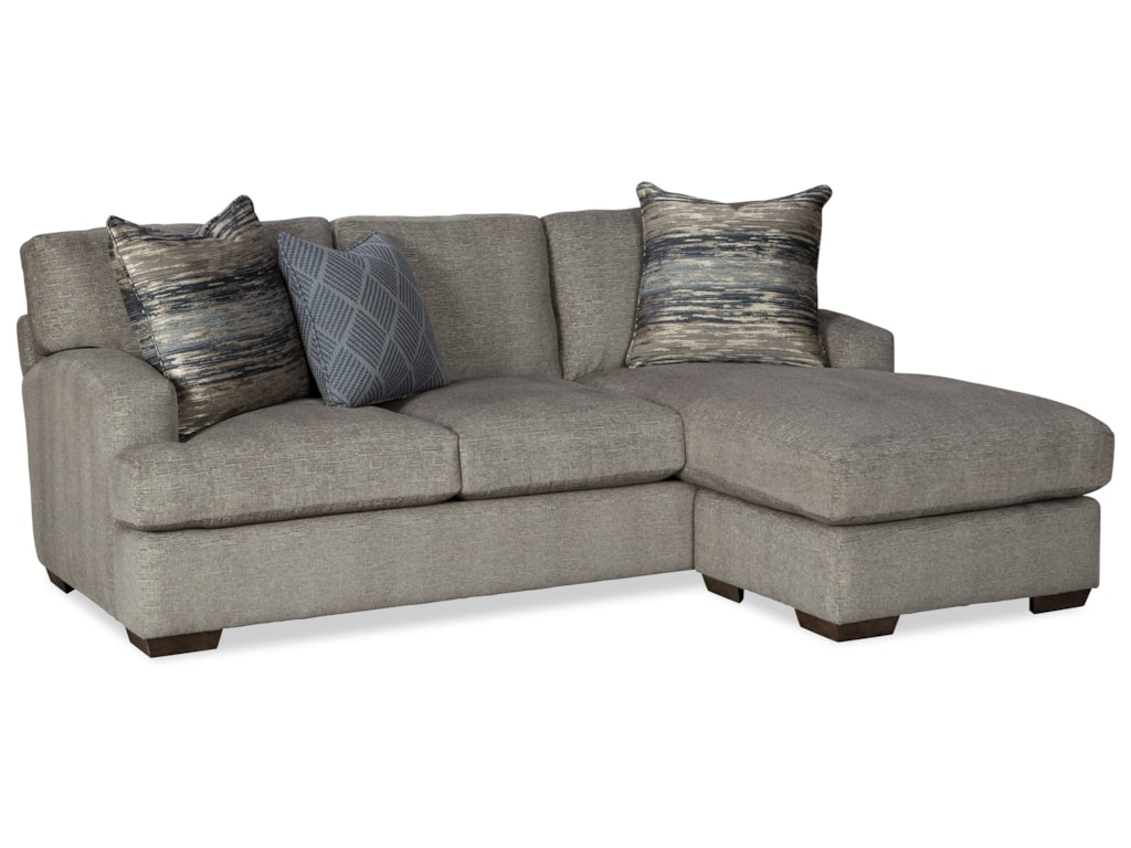 Craftmaster 785350 785357bd Contemporary Chaise Sofa With