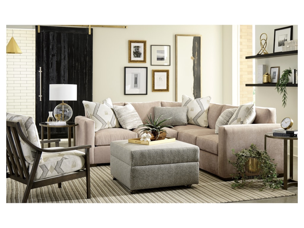 Craftmaster 792750BD2-Piece Sectional with RAF Corner Sofa
