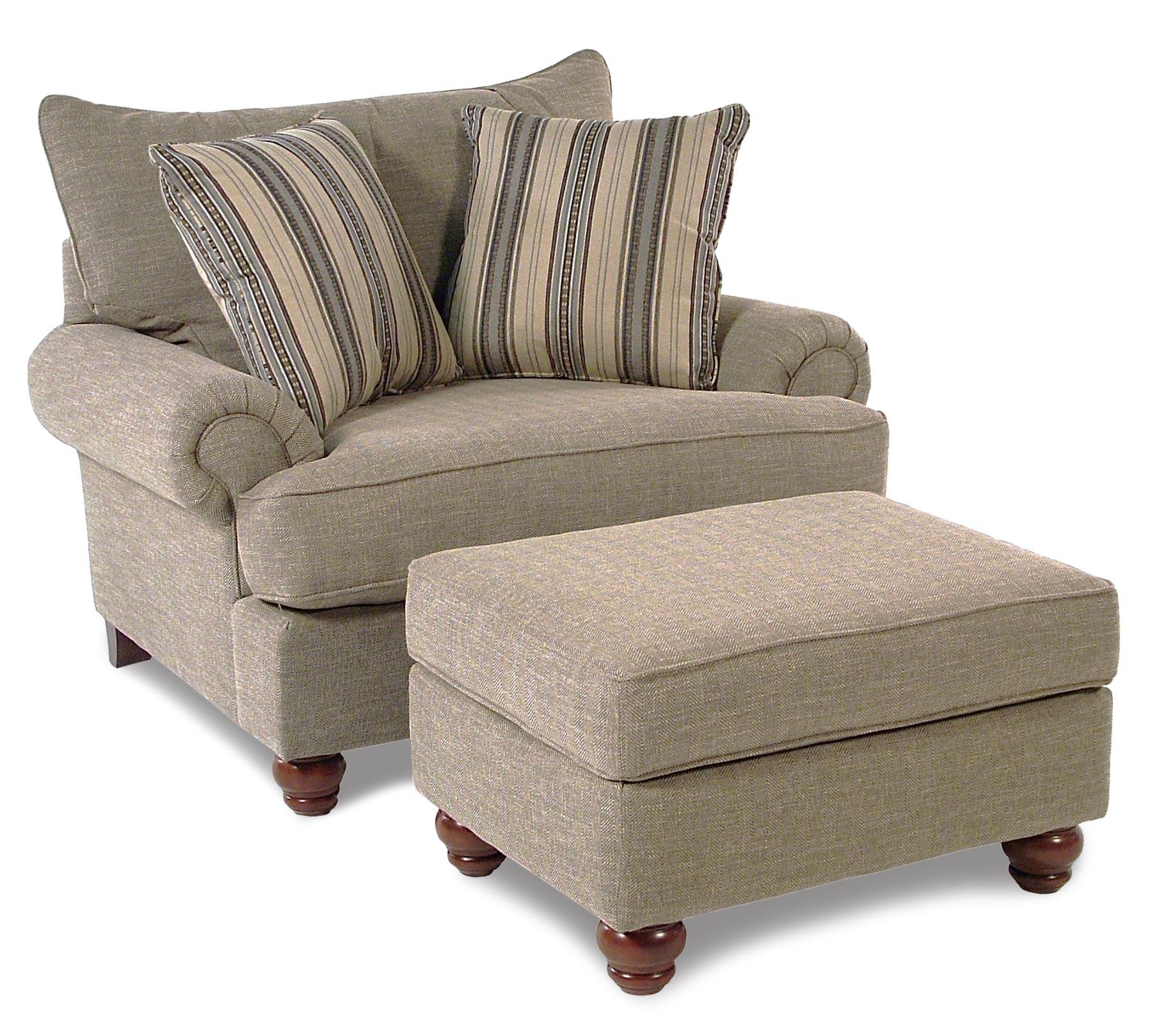 Cozy Life Westgate Box Top Ottoman With Exposed Wood Bun Feet Rotmans Ottoman