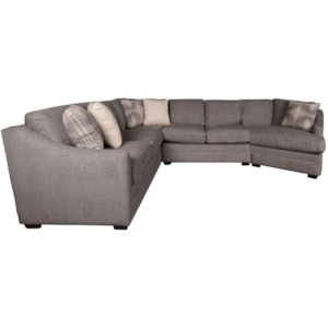 Craftmaster Bjorn Sectional Sofa Morris Home Sectional Sofas