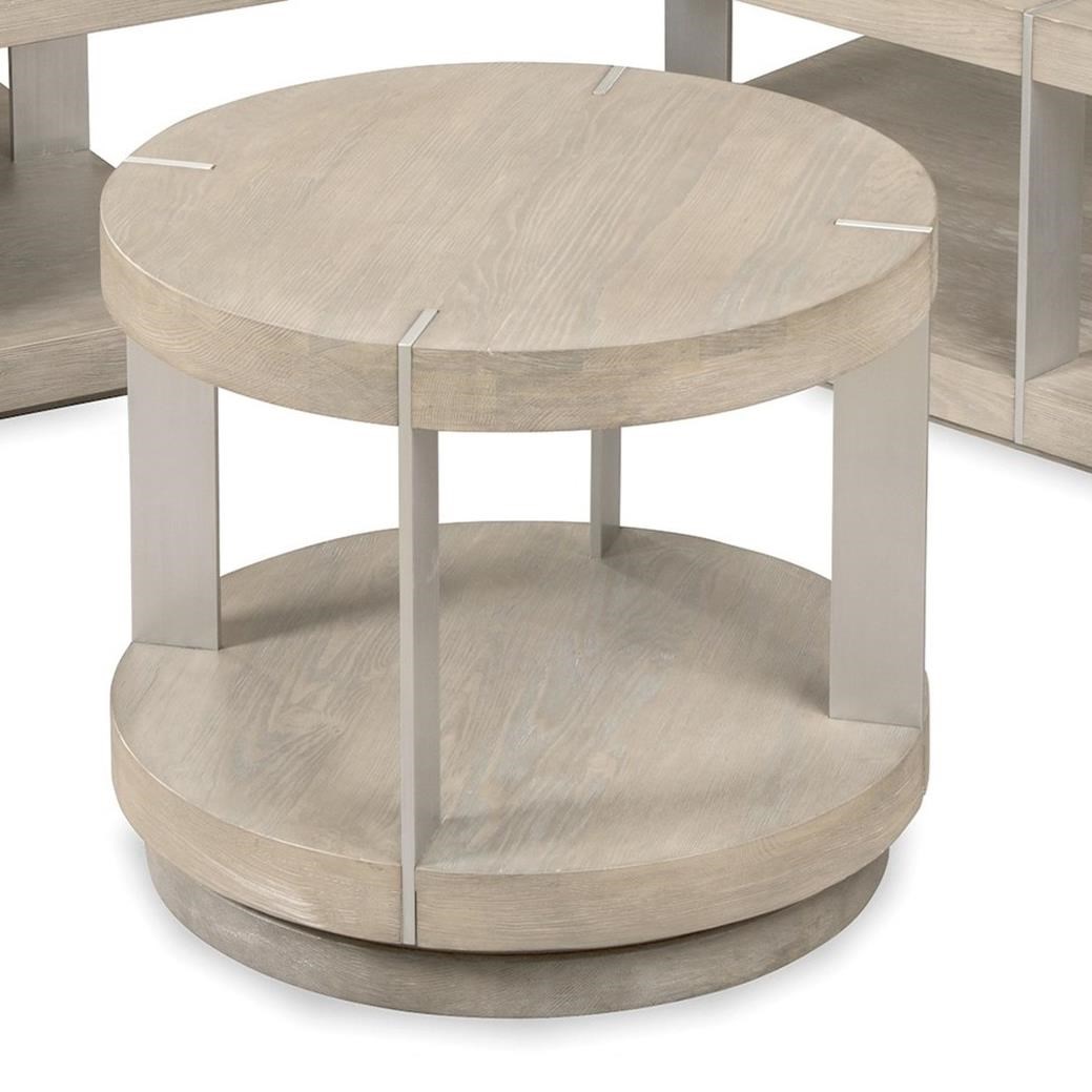 Craftmaster Cm Modern Tables Se 850 Contemporary Round End Table