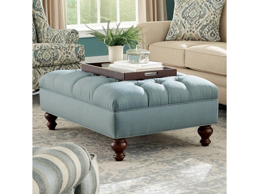 Craftmaster Accent Ottomans 022300 Extra Large Tufted Ottoman With Craftmaster Accent Ottomansottoman Xl