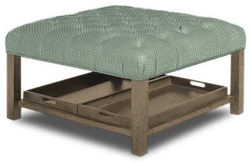 cocktail ottoman tray