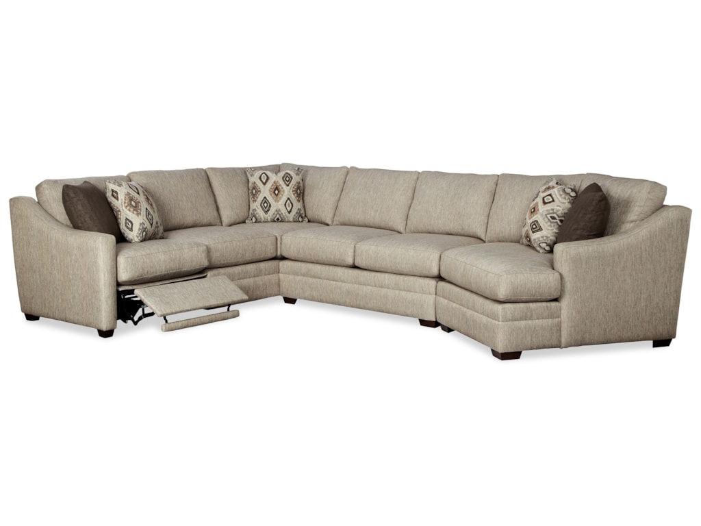 Craftmaster F9 Design Options Customizable 3 Piece Sectional Sofa