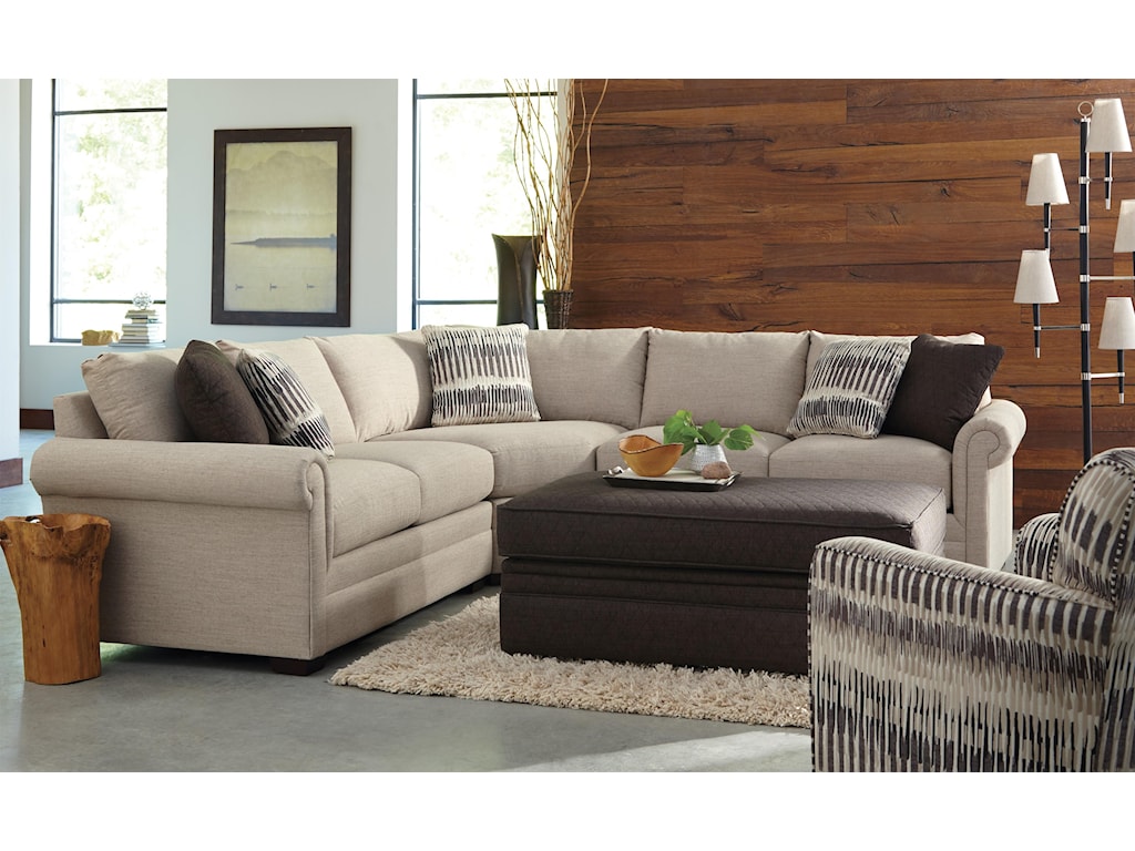 Craftmaster F9 Custom Collection Customizable 3 Piece Sectional