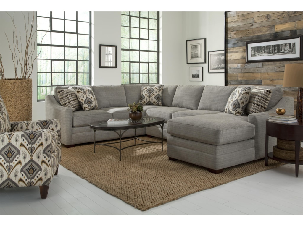 Craftmaster F9 Custom Collection Customizable Four Piece Sectional