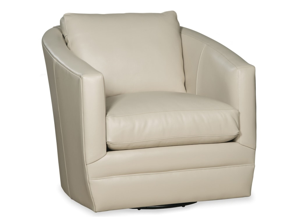 Craftmaster L063610 L063710bdsc Leather Swivel Barrel Chair Thornton Furniture Upholstered Chairs Craftmaster L063610 L063710bdsc Leather Swivel Barrel Chair Thornton Furniture Upholstered Chairs