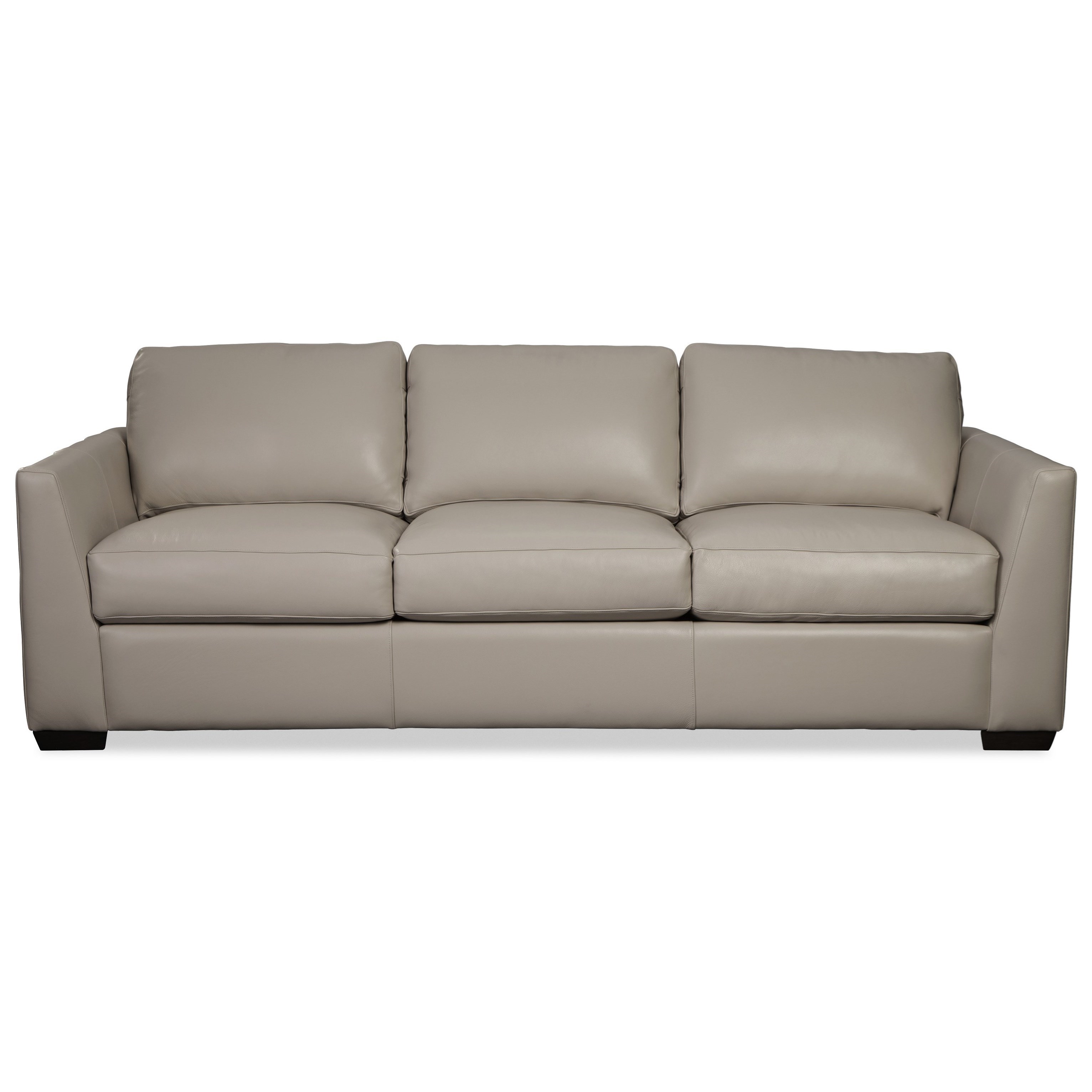 craftmaster l783950 l783950bd contemporary 95 leather sofa thornton furniture sofas